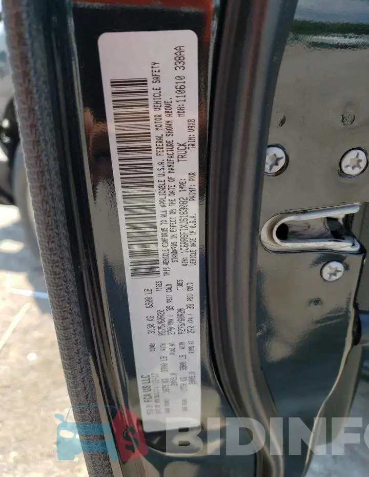 1C6RR6FTXJS183082 Photo# 12