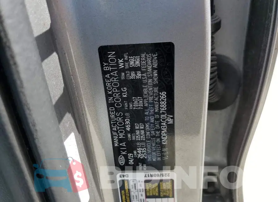 KNDPM3AC0L7688266 Photo# 12