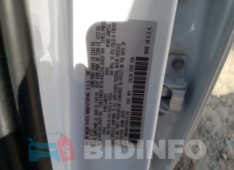 7MMVABDY0PN125706 Photo# 12