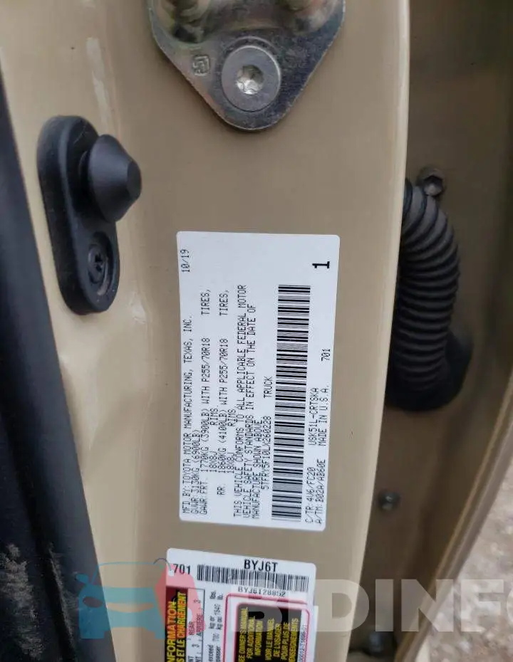 5TFRY5F10LX260228 Photo# 12