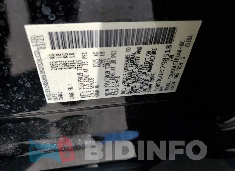 5N1BT3CA1PC798518 Photo# 13