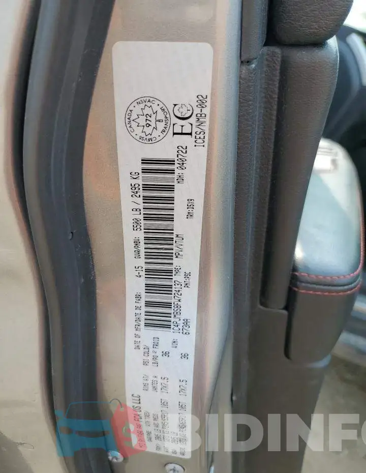 1C4PJMBS8FW724137 Photo# 12