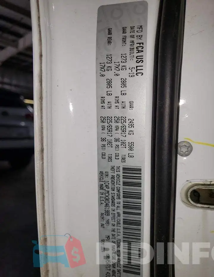 1C4PJMCX3KD461989 Photo# 12