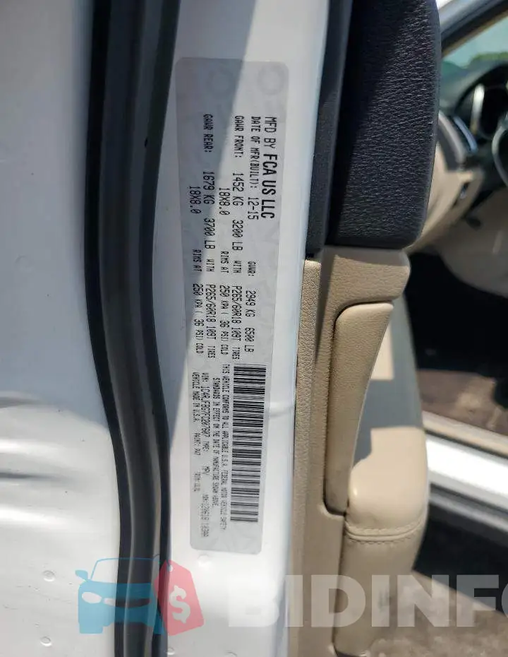 1C4RJFBG7FC207607 Photo# 12