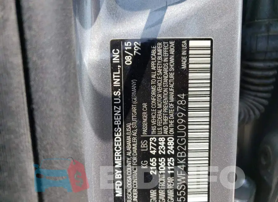 55SWF4KB2GU099784 Photo# 12