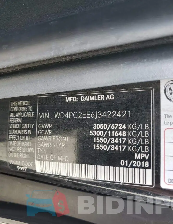 WD4PG2EE6J3422421 Photo# 13