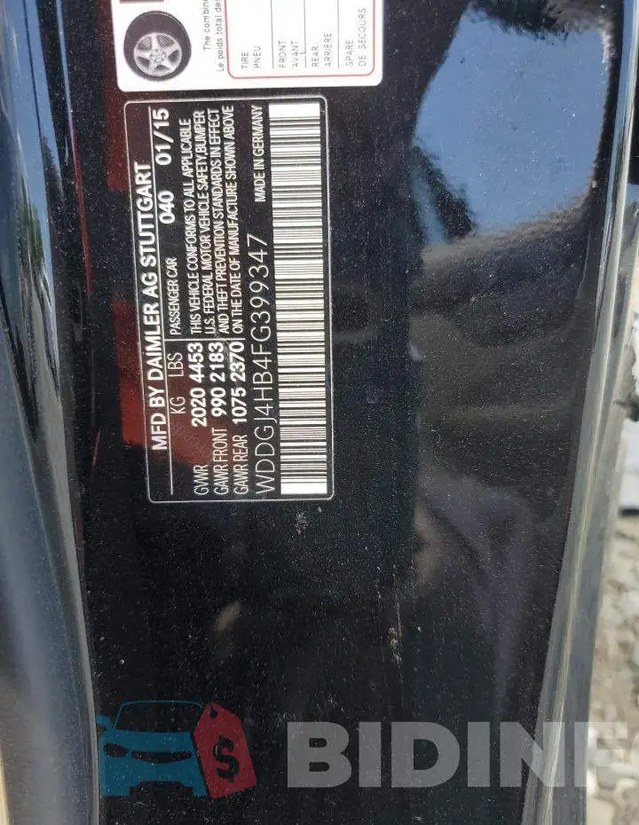 WDDGJ4HB4FG399347 Photo# 12