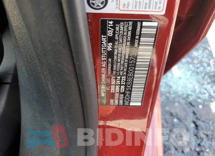 WDDHF5KB8EB001573 Photo# 12
