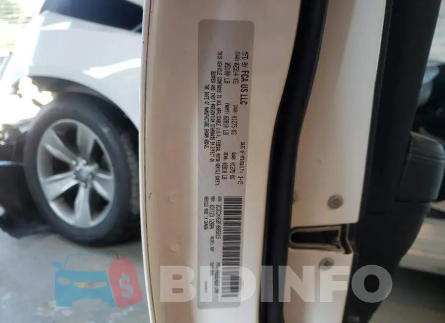 2C3CDXHG8FH805815 Photo# 12