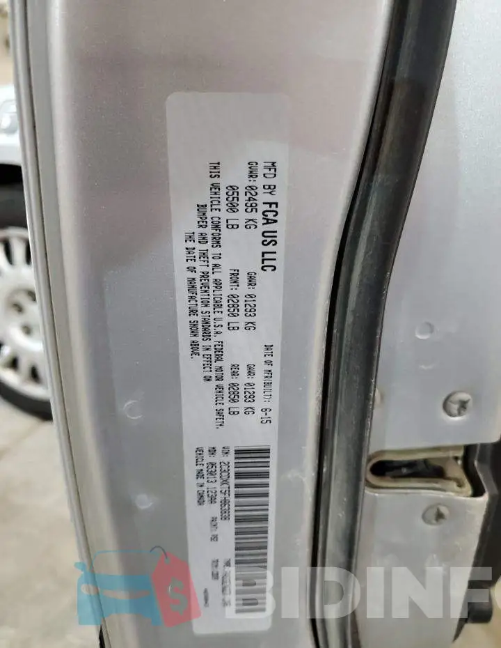 2C3CDXKT5FH863838 Photo# 12
