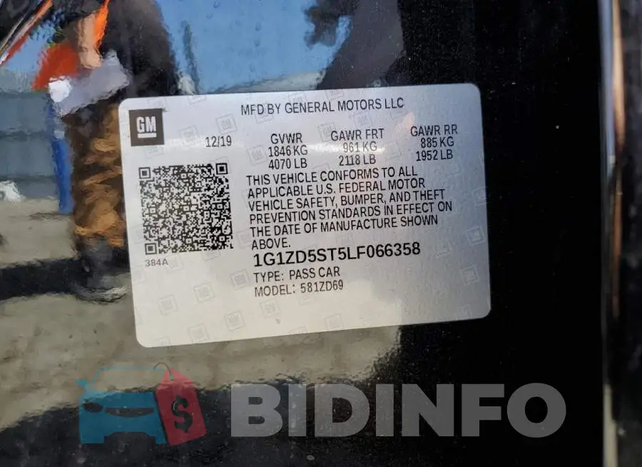 1G1ZD5ST5LF066358 Photo# 12