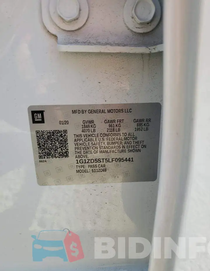 1G1ZD5ST5LF095441 Photo# 12