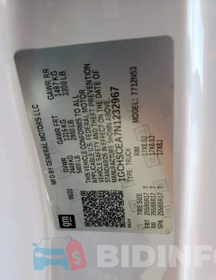 1GCHSCEA7N1232967 Photo# 13