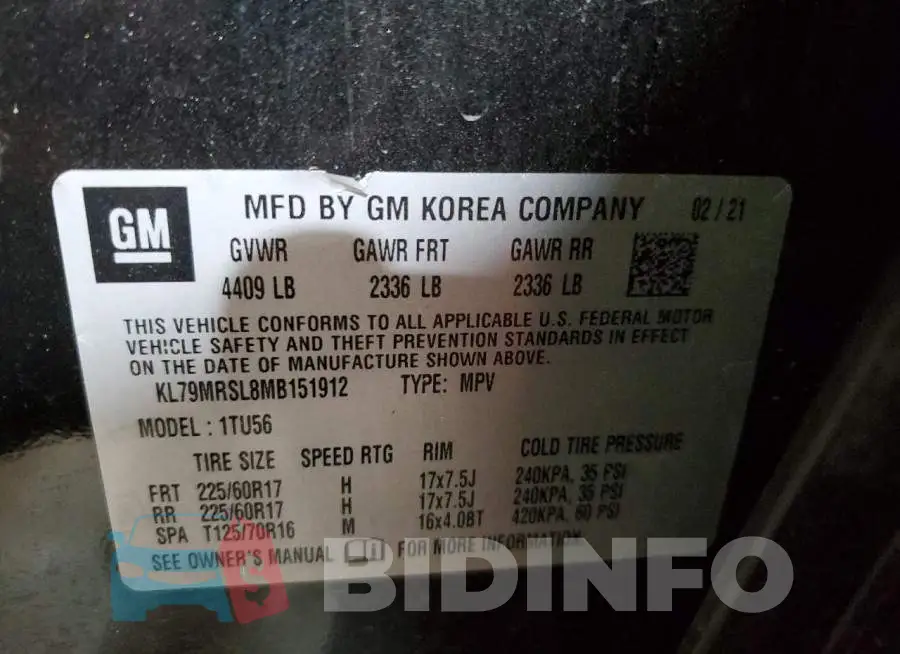 KL79MRSL8MB151912 Photo# 14