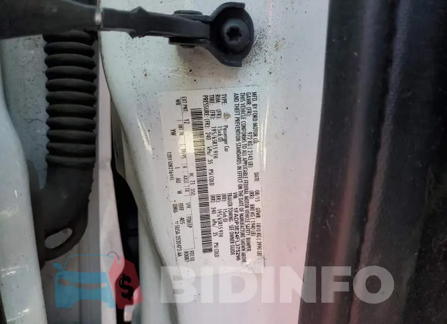 1FADP3E24FL375296 Photo# 13