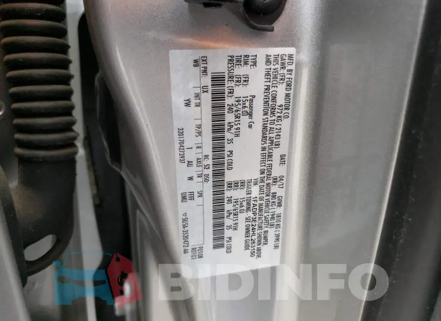 1FADP3E24HL263150 Photo# 13