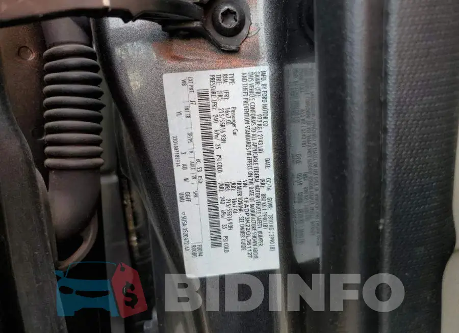 1FADP3K22GL361127 Photo# 12