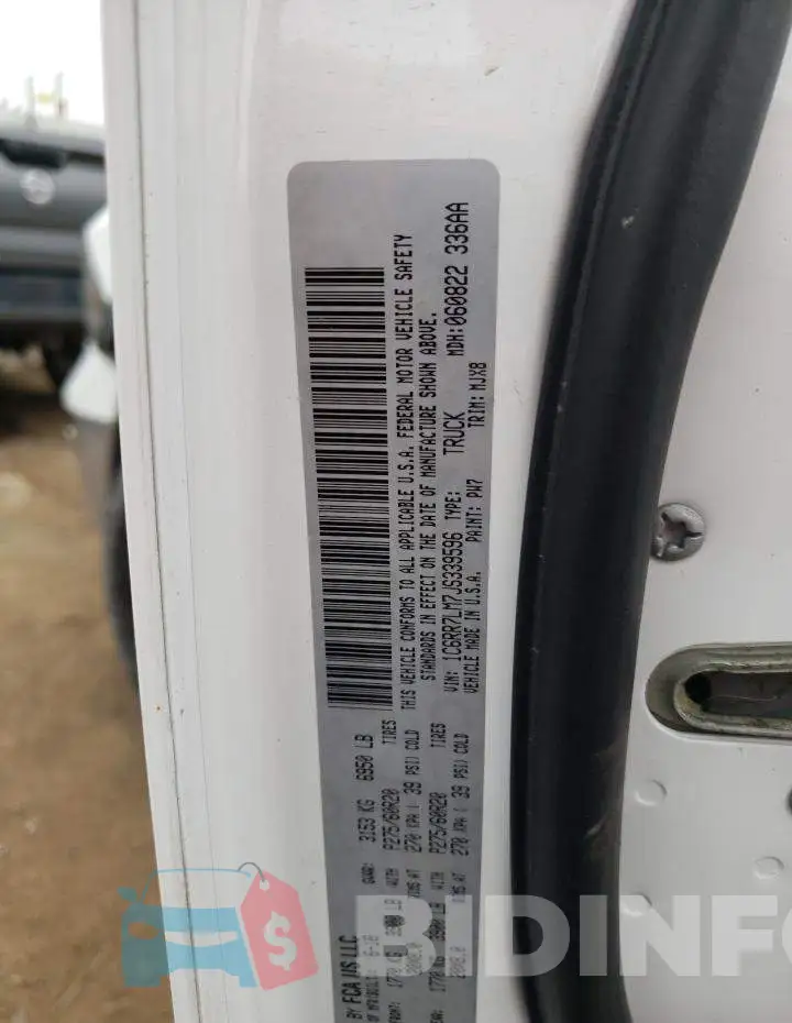 1C6RR7LM7JS339596 Photo# 12