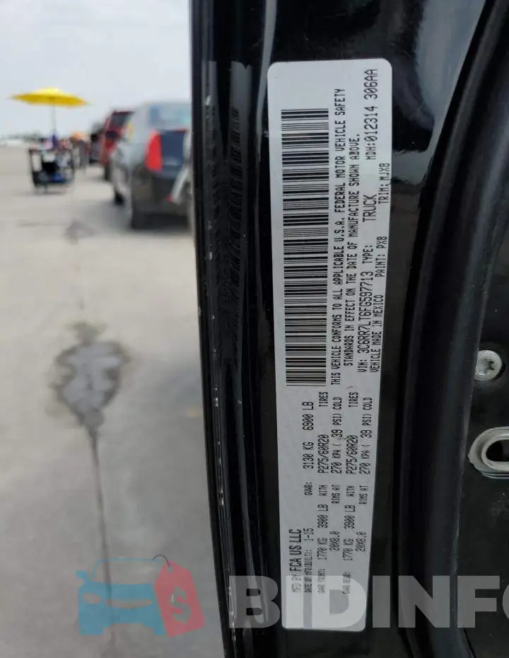 3C6RR7LT6FG597713 Photo# 13