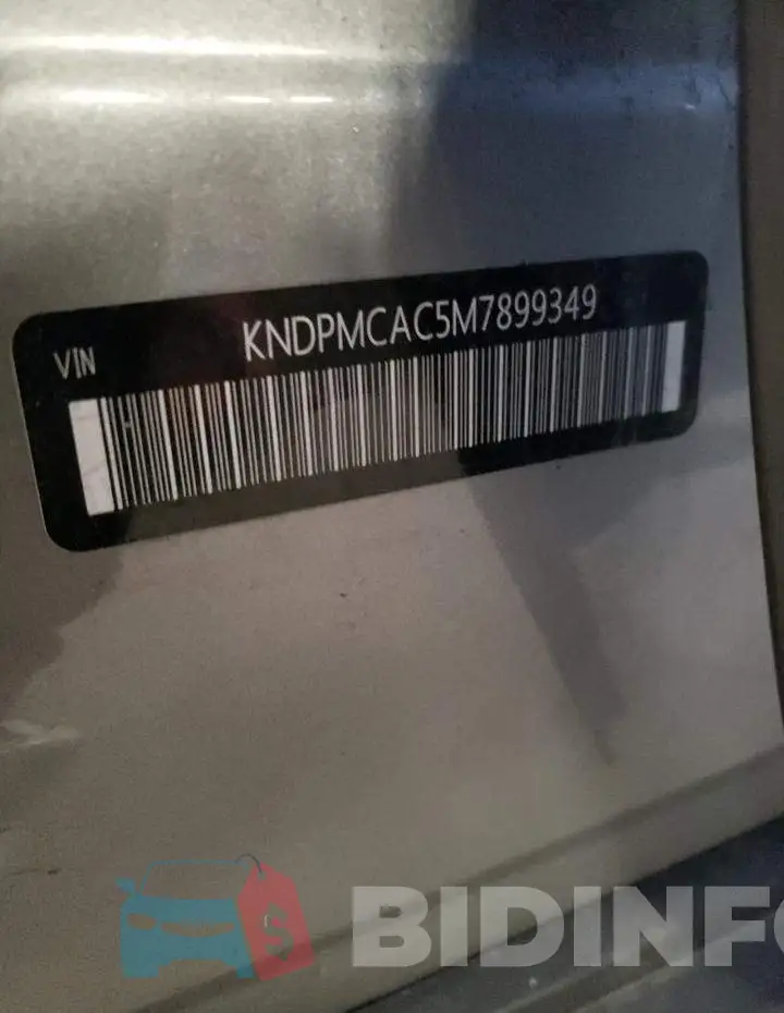 KNDPMCAC5M7899349 Photo# 13