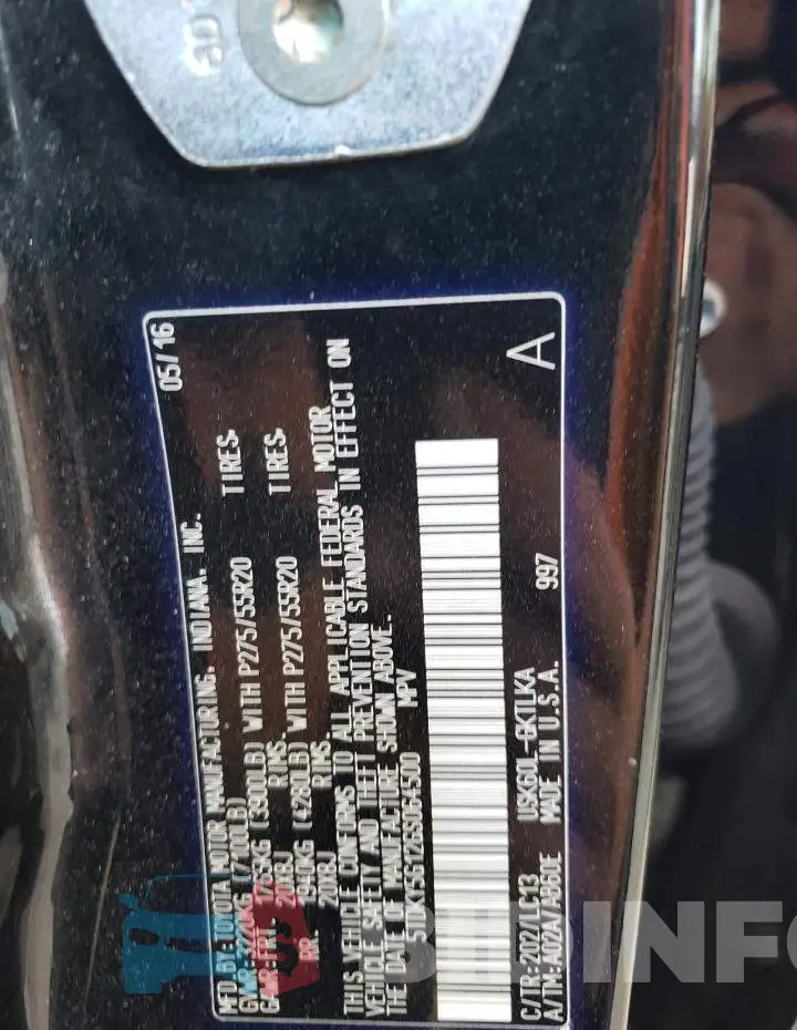 5TDKY5G12GS064500 Photo# 14