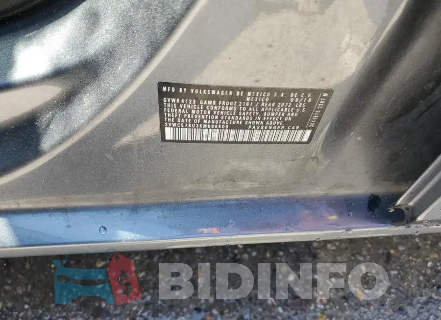 3VWC57BU3KM086506 Photo# 13