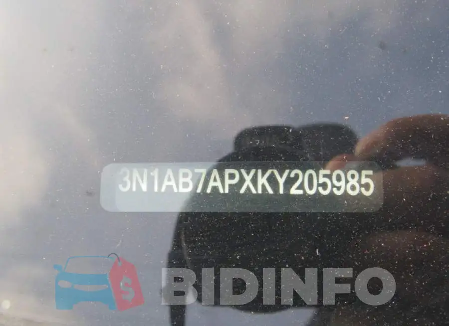 3N1AB7APXKY205985 Photo# 9