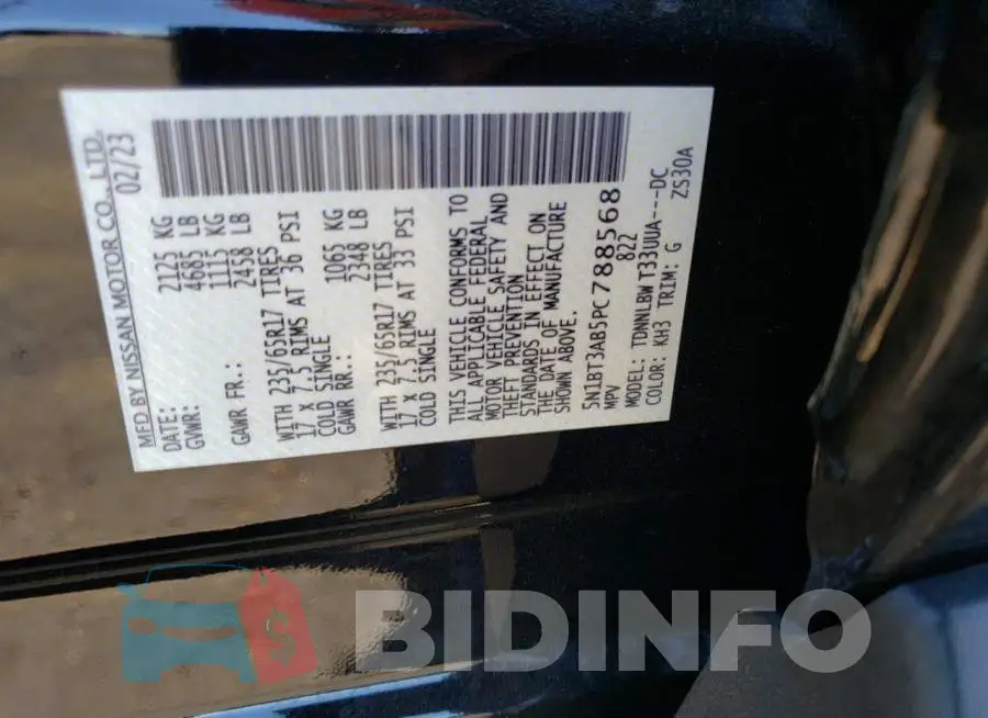 5N1BT3AB5PC788568 Photo# 13