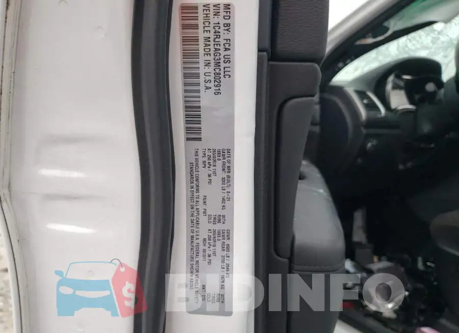 1C4RJEAG3MC802916 Photo# 13