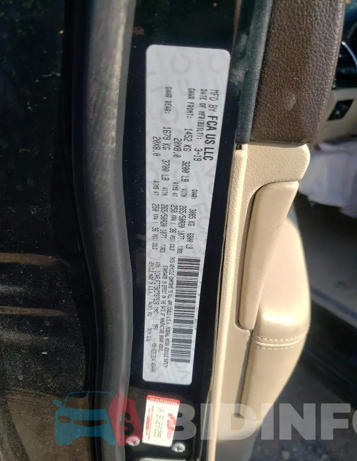 1C4RJFCT5KC737516 Photo# 12
