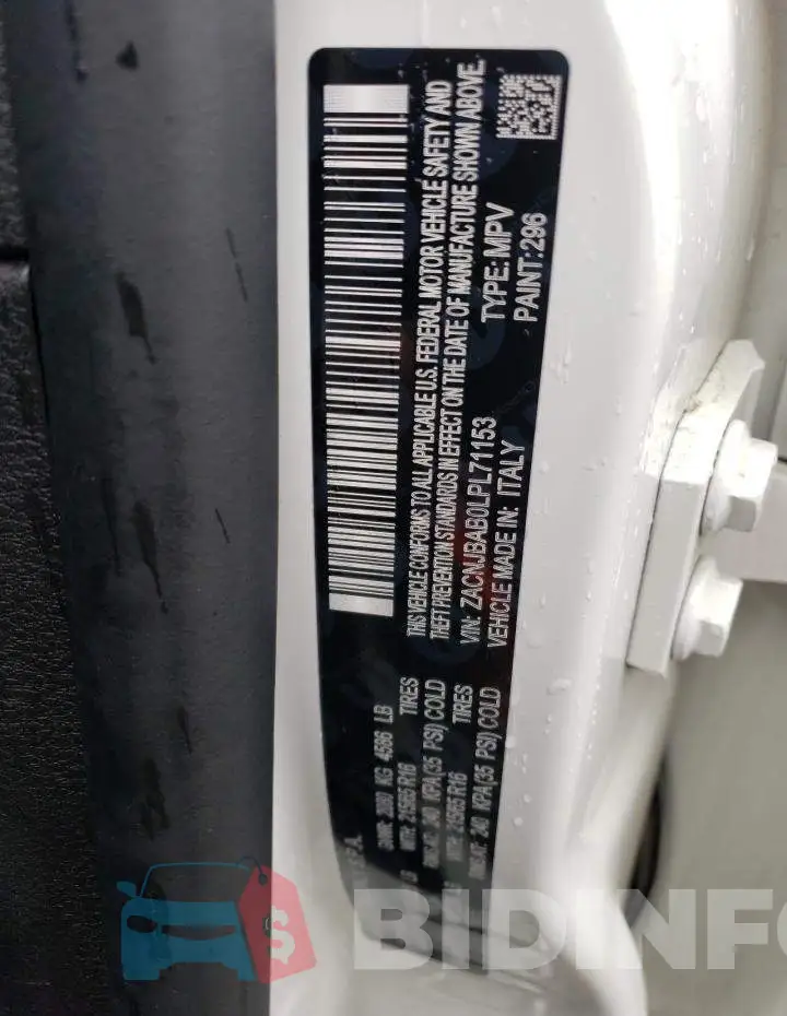 ZACNJBAB0LPL71153 Photo# 13