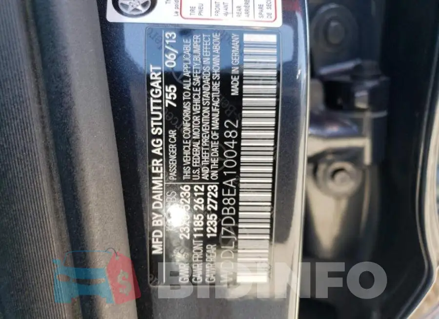 WDDLJ7DB8EA100482 Photo# 12