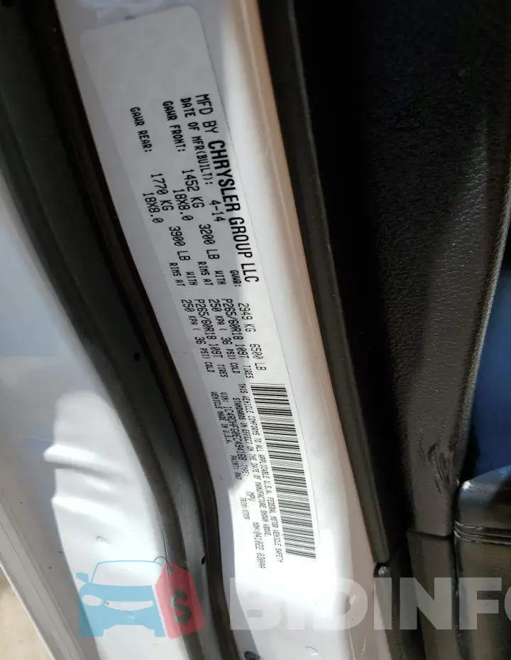 1C4RDHFG0EC494168 Photo# 13