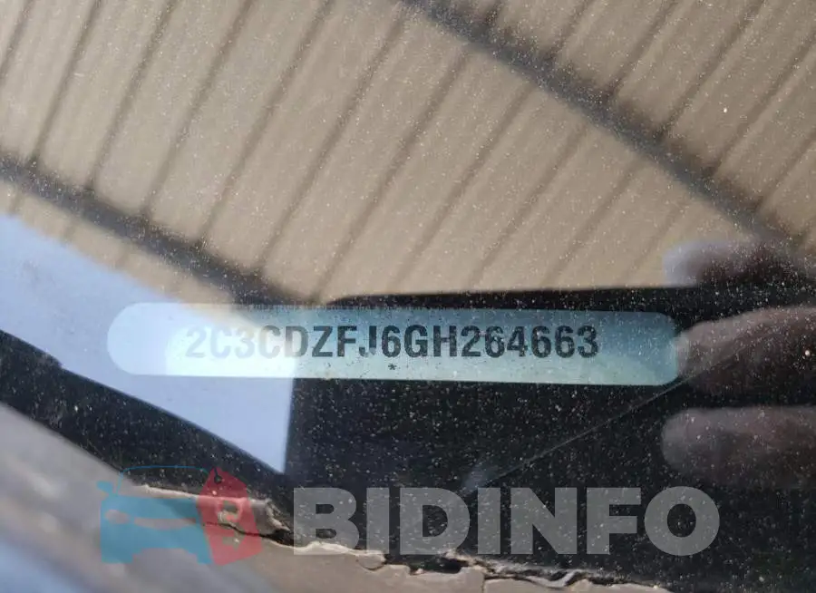 2C3CDZFJ6GH264663 Photo# 13