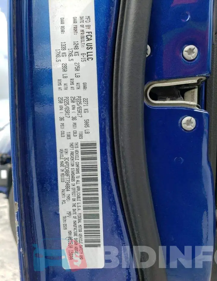 3C4PDCAB0FT734864 Photo# 13