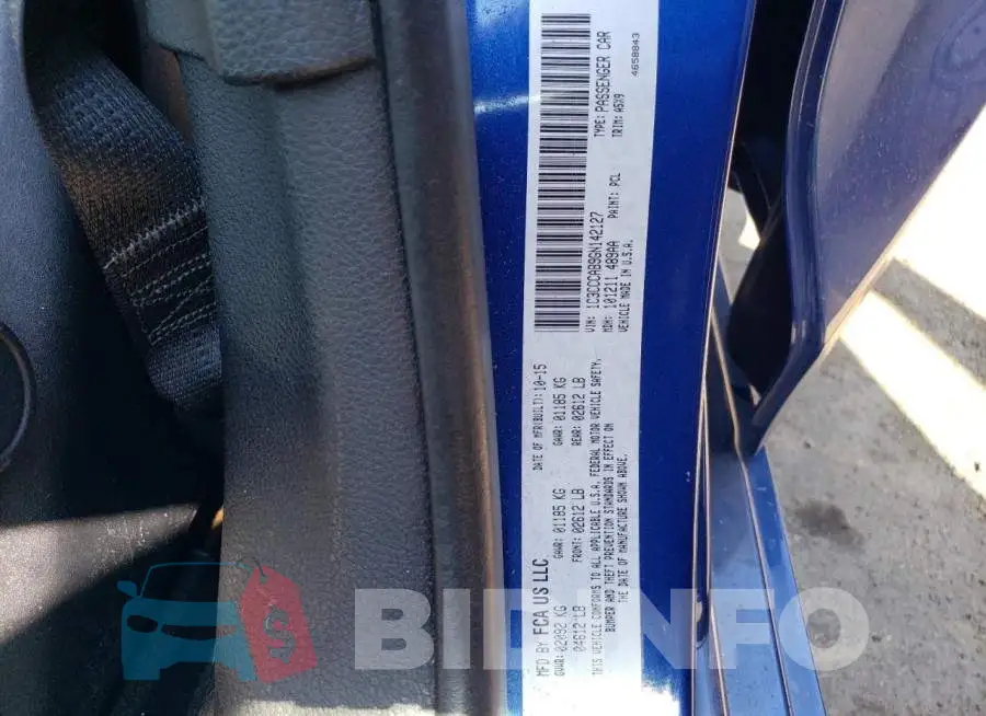 1C3CCCAB9GN142127 Photo# 13