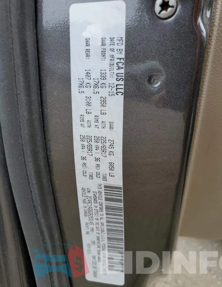2C4RC1AG6GR253145 Photo# 14