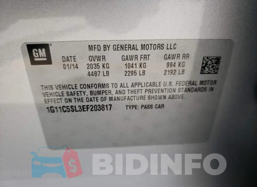1G11C5SL3EF203817 Photo# 12