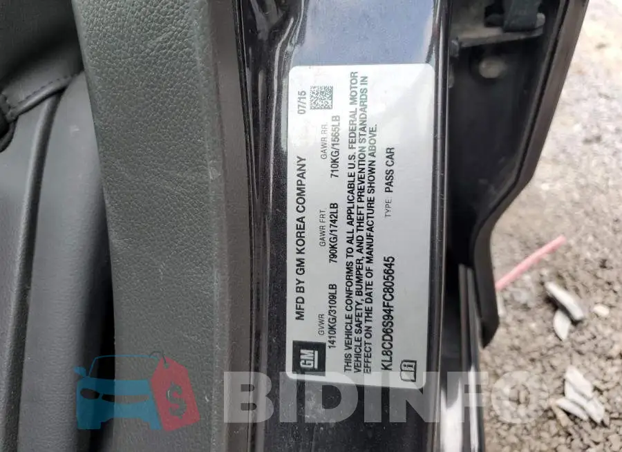 KL8CD6S94FC805645 Photo# 13