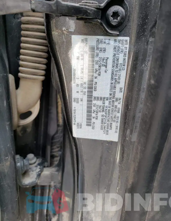 1FADP3F21GL344121 Photo# 12