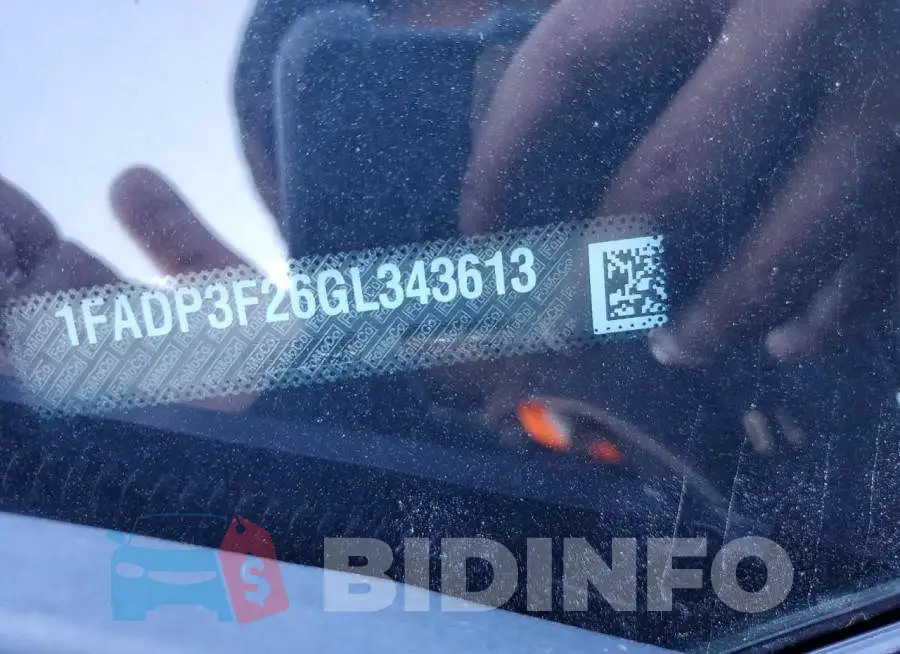 1FADP3F26GL343613 Photo# 13