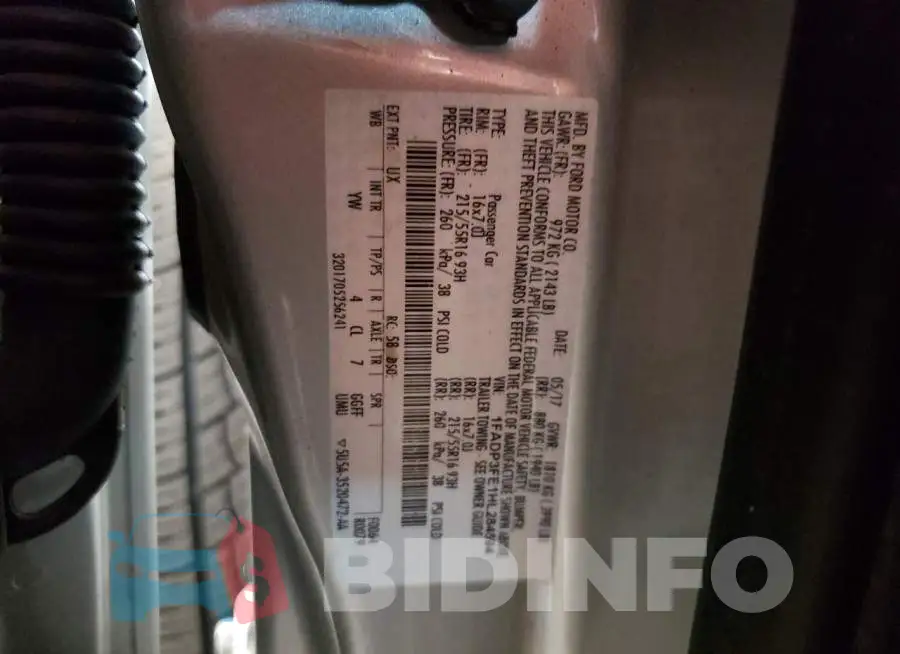 1FADP3FE1HL284594 Photo# 13