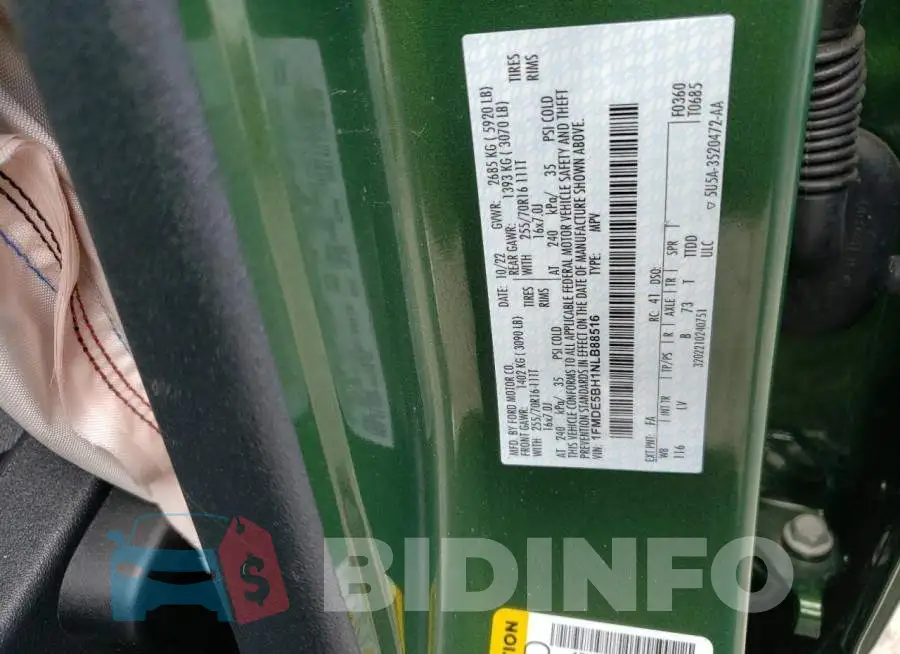 1FMDE5BH1NLB88516 Photo# 13
