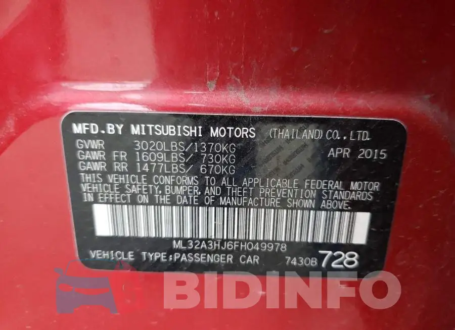 ML32A3HJ6FH049978 Photo# 12