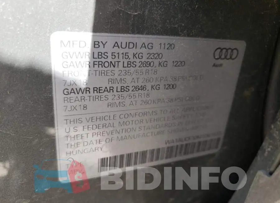 WA1AUCF30M1061533 Photo# 13