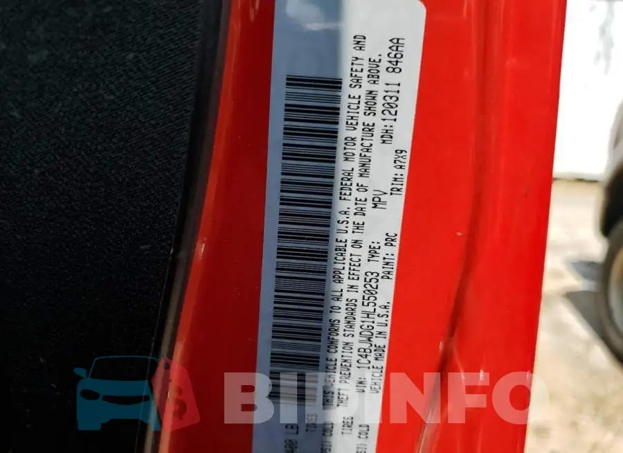 1C4BJWDG1HL550253 Photo# 12