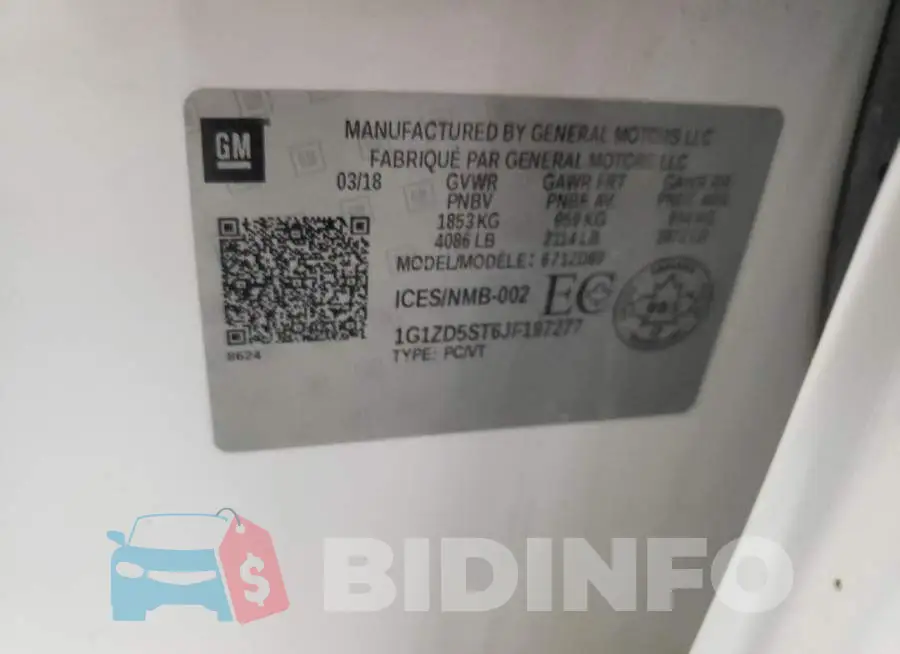 1G1ZD5ST6JF197277 Photo# 12
