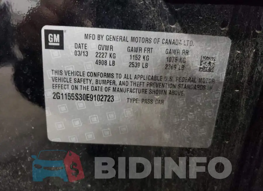 2G1155S30E9102723 Photo# 12