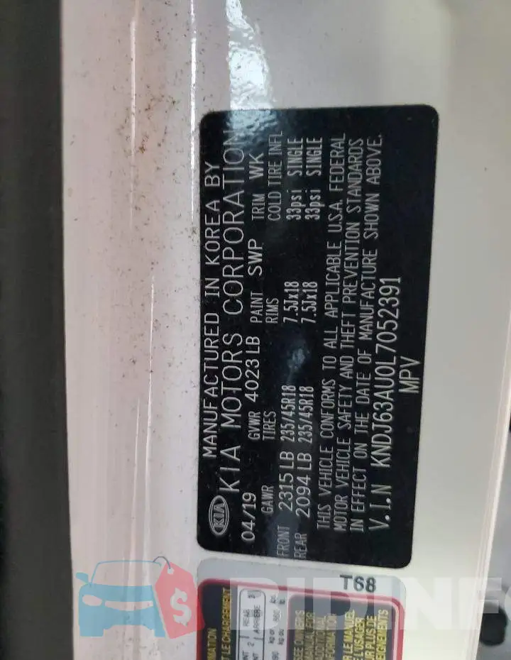 KNDJ63AU0L7052391 Photo# 13