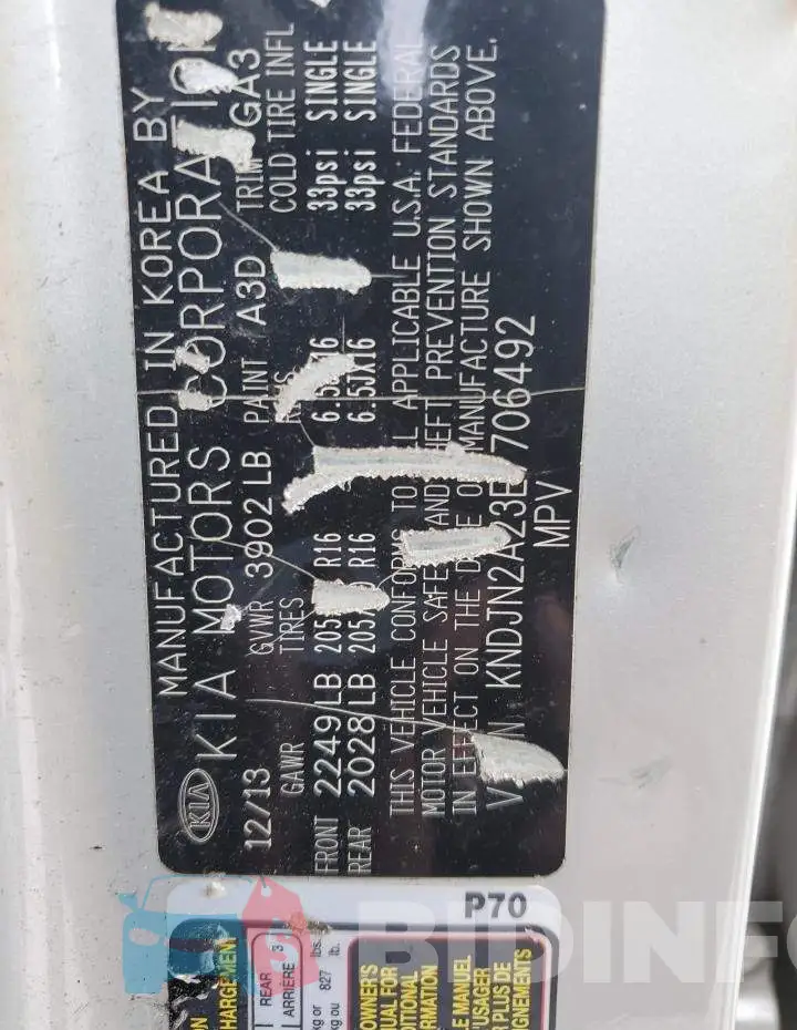 KNDJN2A23E7706492 Photo# 13